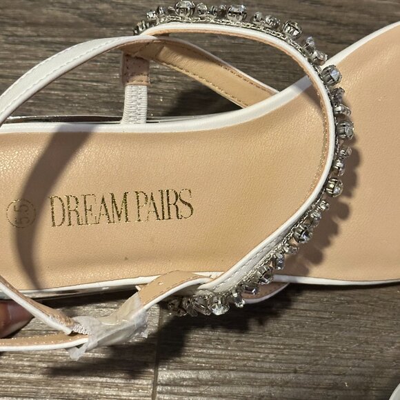 Dream Pairs women's sandals - 5.5 - White (never worn) - Picture 5 of 5